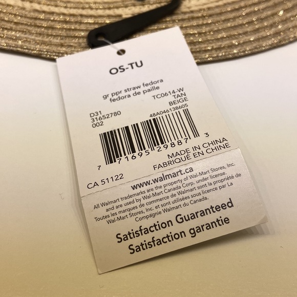 Fedora beige and gold - Picture 5 of 5